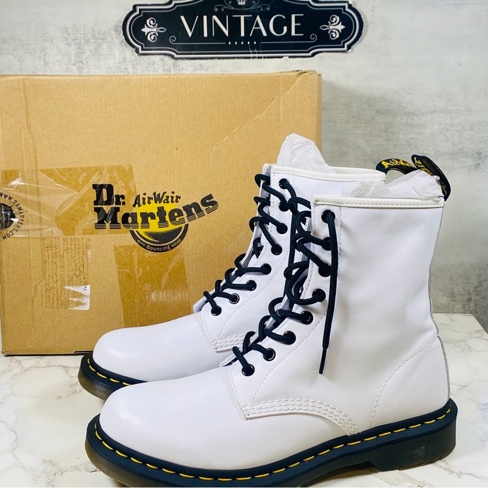 2019’ Dr.Martens AirWair White 1460 Softy T Bouncing Soles US 10 UK 8 EU42 New